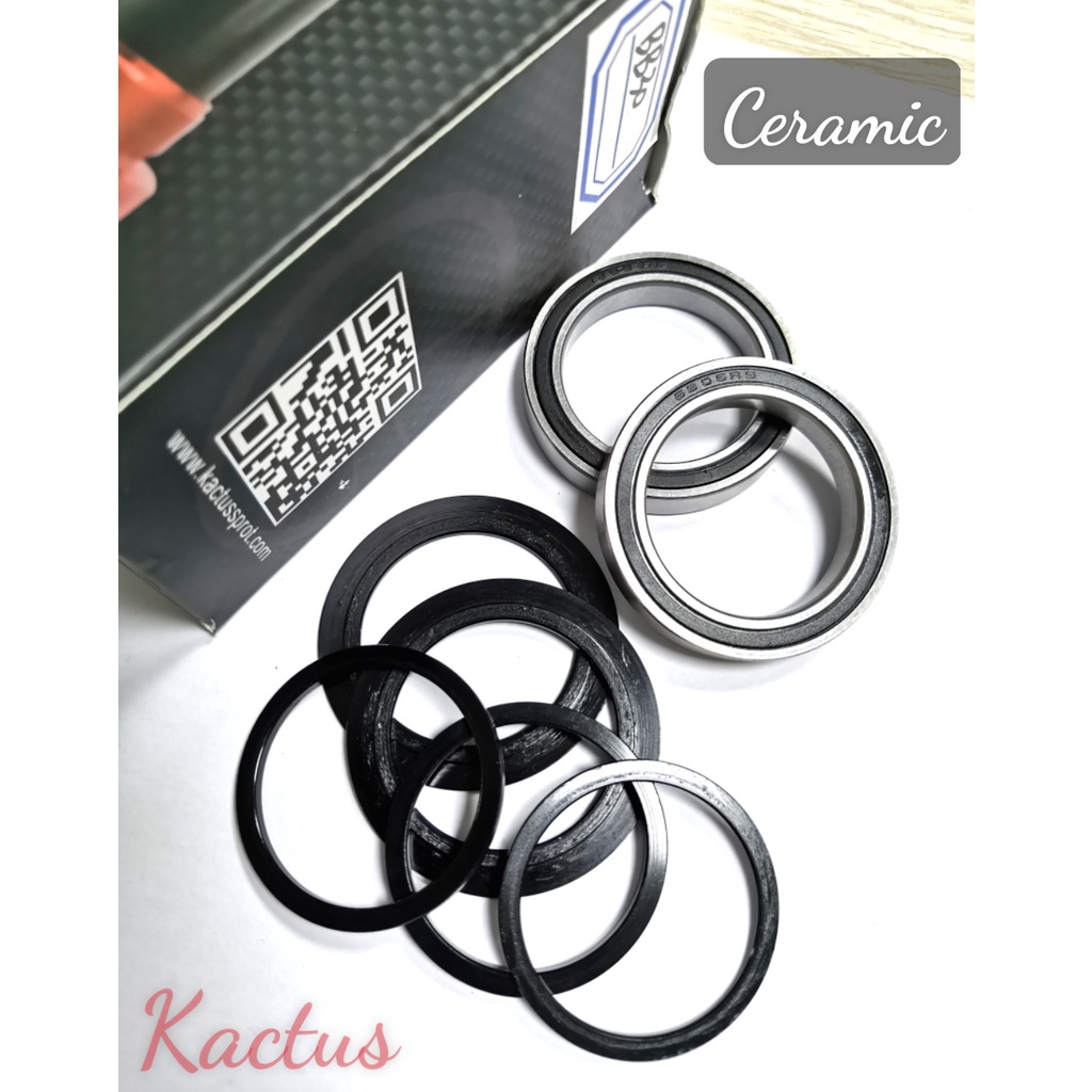 Trục Giữa Dòng Ép vòng ngoài 42mm, BB30,BB3024LS,BB30LS Ceramic hiệu KACTUS Cho Xe Đạp