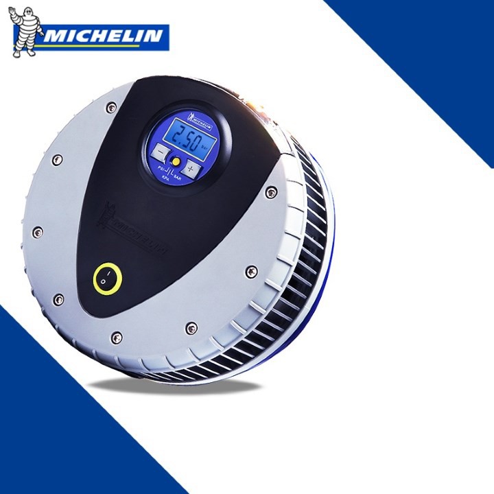 Máy Bơm Lốp Ô Tô Đa Năng Michelin 12262 Tự Động Ngắt Khi Đủ Áp - Hàng Chính Hãng