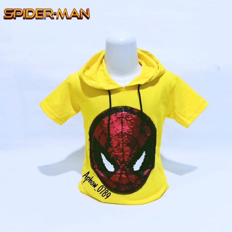 Lr hodie Áo Thun Nhân Vật Người Dơi / Người Nhện / Siêu Anh Hùng / captain America