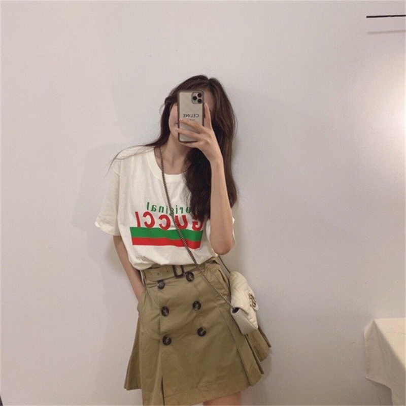 Áo Thun Ngắn Tay Họa Tiết Sọc Ngang Thời Trang Dành Cho Nam Và Nữ