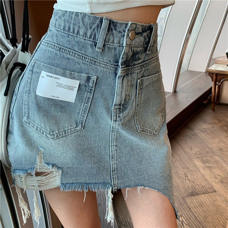 Chân Váy Jeans Thời Trang Dành Cho Nữ