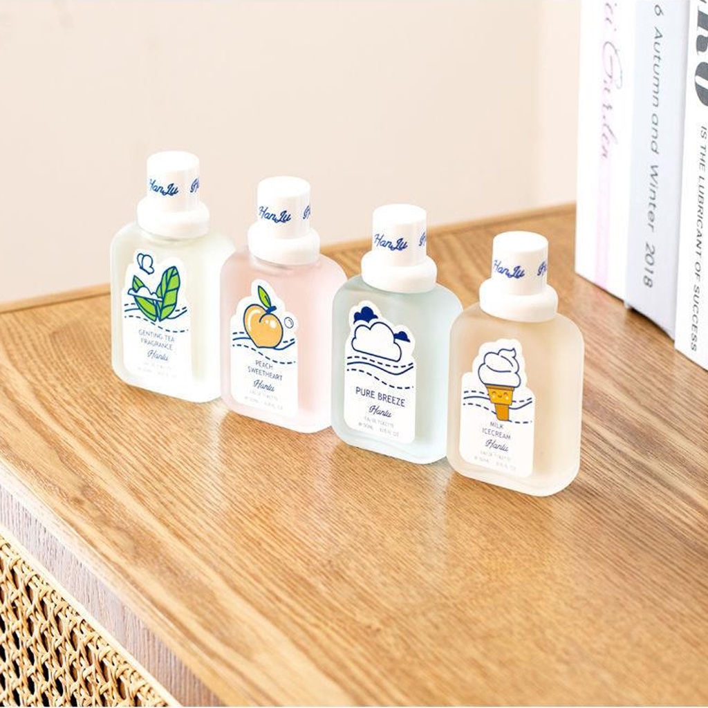 Nước hoa nữ Hanlu Baby 50ml Chính Hãng - body mist hương đào - nước hoa nam Hanlu - nước hoa nữ thơm lâu - Sarah Beaute