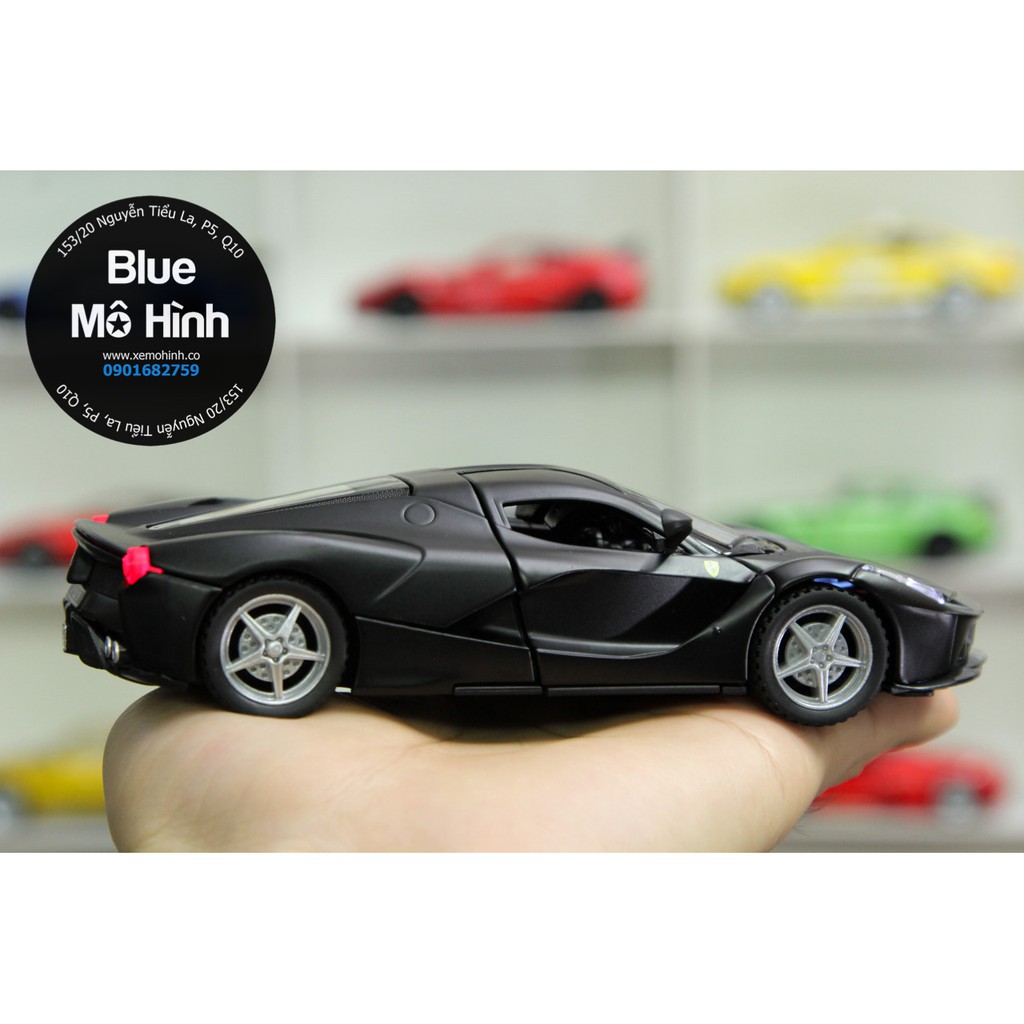 Blue mô hình | Xe mô hình Ferrari LaFerrari 1:32 – Đen mờ