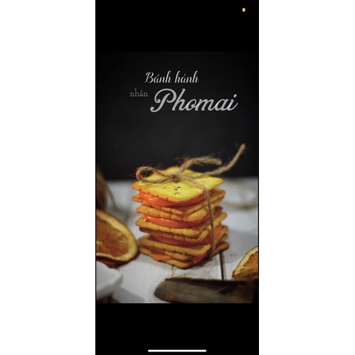 Set nguyên kiệu làm bánh hành phô mai