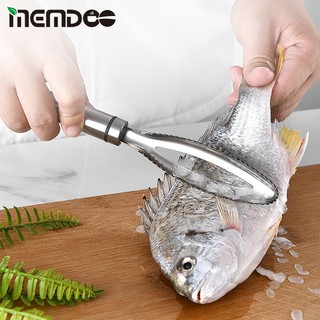 MEMDOO Dụng Cụ Đánh Vảy Cá MEMDOO Bằng Thép Không Gỉ Sạch Sẽ Tiện Dụng Cho Nhà Bếp