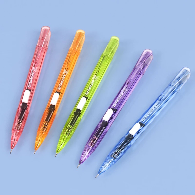 Bút Chì Kim /Bút Chì Bấm Thân Giữa Pentel PD105  Ngòi 0.5mm, Thân Trong/ Thân màu Đẹp Mắt /Vỏ Nhiều Màu