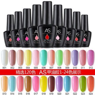 Sơn gel AS loại 1 bảng 120 màu(vui lòng chọn màu)
