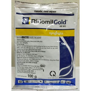 RIDOMIL GOLD trị vàng lá, thối nhũn , nấm , khuẩn , thán thư , rỉ sắt ...- Hiệu quả nhanh sau 1-2 lần sử dụng