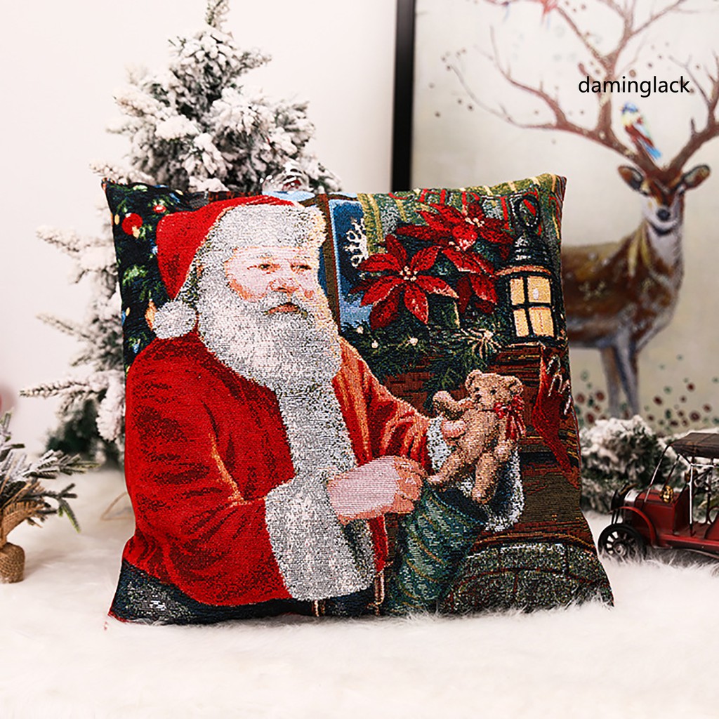 Vỏ bọc gối phong cách giáng sinh đa dạng tùy chọn thời trang độc đáo | BigBuy360 - bigbuy360.vn