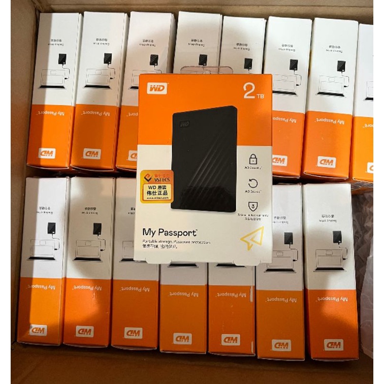 Ổ cứng di động HDD 2TB WD My Passport  - bảo hành 36 tháng