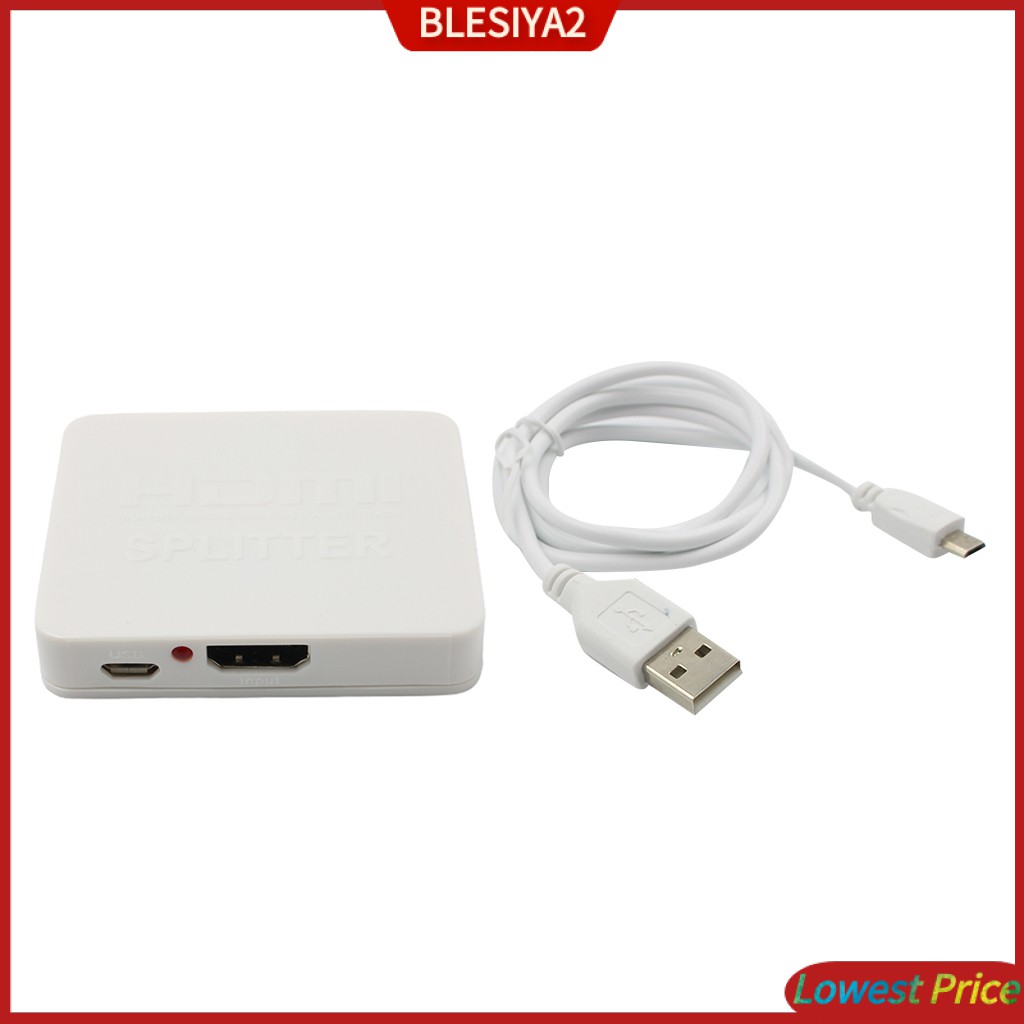 Bộ Khuếch Đại Tín Hiệu 3D 1080P 2 Trong 1 Cho Màn Hình Kép Màu Đen