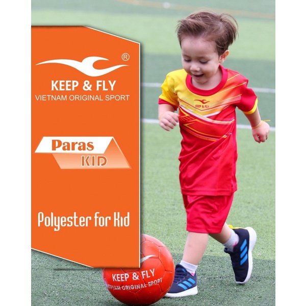 Bộ Quần Áo Bóng Đá Trẻ Em Keep &amp; Fly Picco Thun Lạnh Cao Cấp - Vicpsport