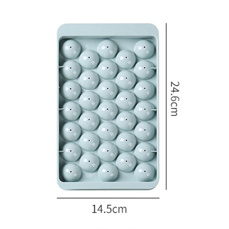 Khuôn Thạch Bi Tròn 33 Ô Làm Hoa Quả Trái Cây GIAO MÀU NGẪU NHIÊN – Dumi Shop