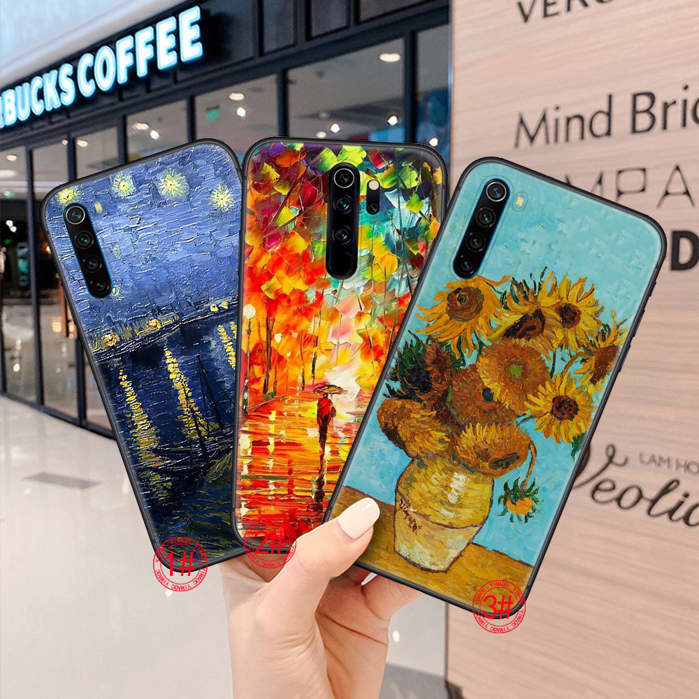 Ốp Lưng Mềm In Hình Bức Tranh Đêm Độc Đáo Cho Xiaomi Mi 11i 11 Redmi K3 Redmi K40 Note 9 10 Pro Max 511b