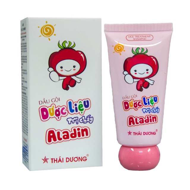 Dầu gội dược liệu trị chấy Aladin 30g.