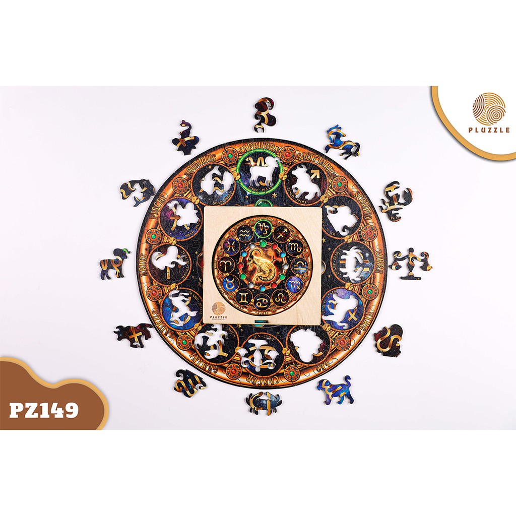 PLUZZLE Bộ xếp hình gỗ thông minh puzzle đồ chơi ghép hình – Cung Ma Kết – PZ149