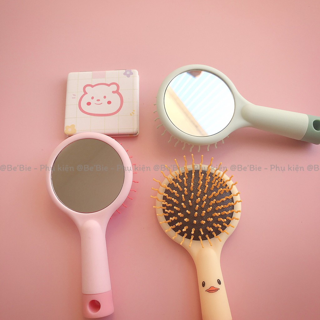 Gương lược cầm tay hình thú đáng yêu 2 in 1 cute BeBie - BP216
