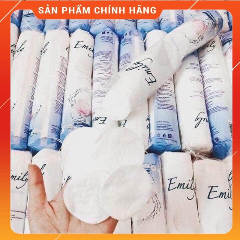 [ Chính hãng] Bông tẩy trang ⚓ EMILY ĐỨC⚓️ 💦 tự nhiên an toàn cho da, dai không bị mủn