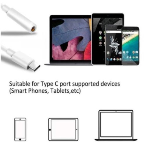 Jack chuyển đổi từ Type C sang 3.5mm cho Samsung, Iphone, Oppo, Xiaomi
