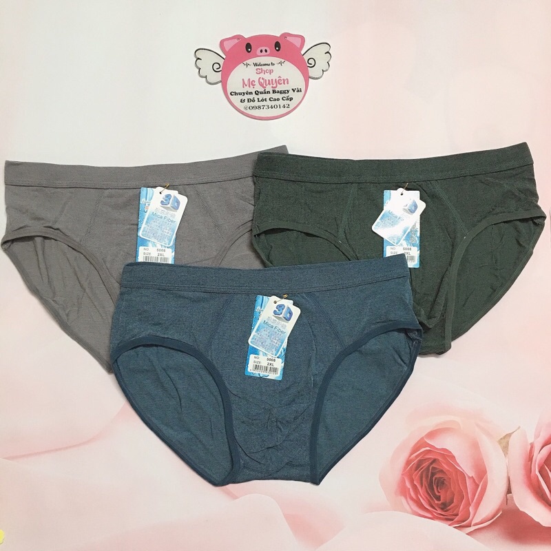 Quần lót nam tam giác muối tiêu cao cấp, vải mát co dãn và thấm hút vượt trội SC16