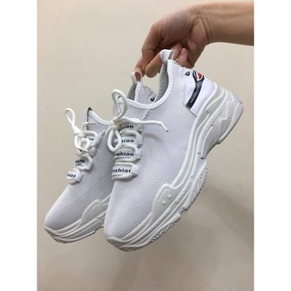 Giày thể thao nữ độn đế xinh xắn {HÌnh thật ảnh cuối}