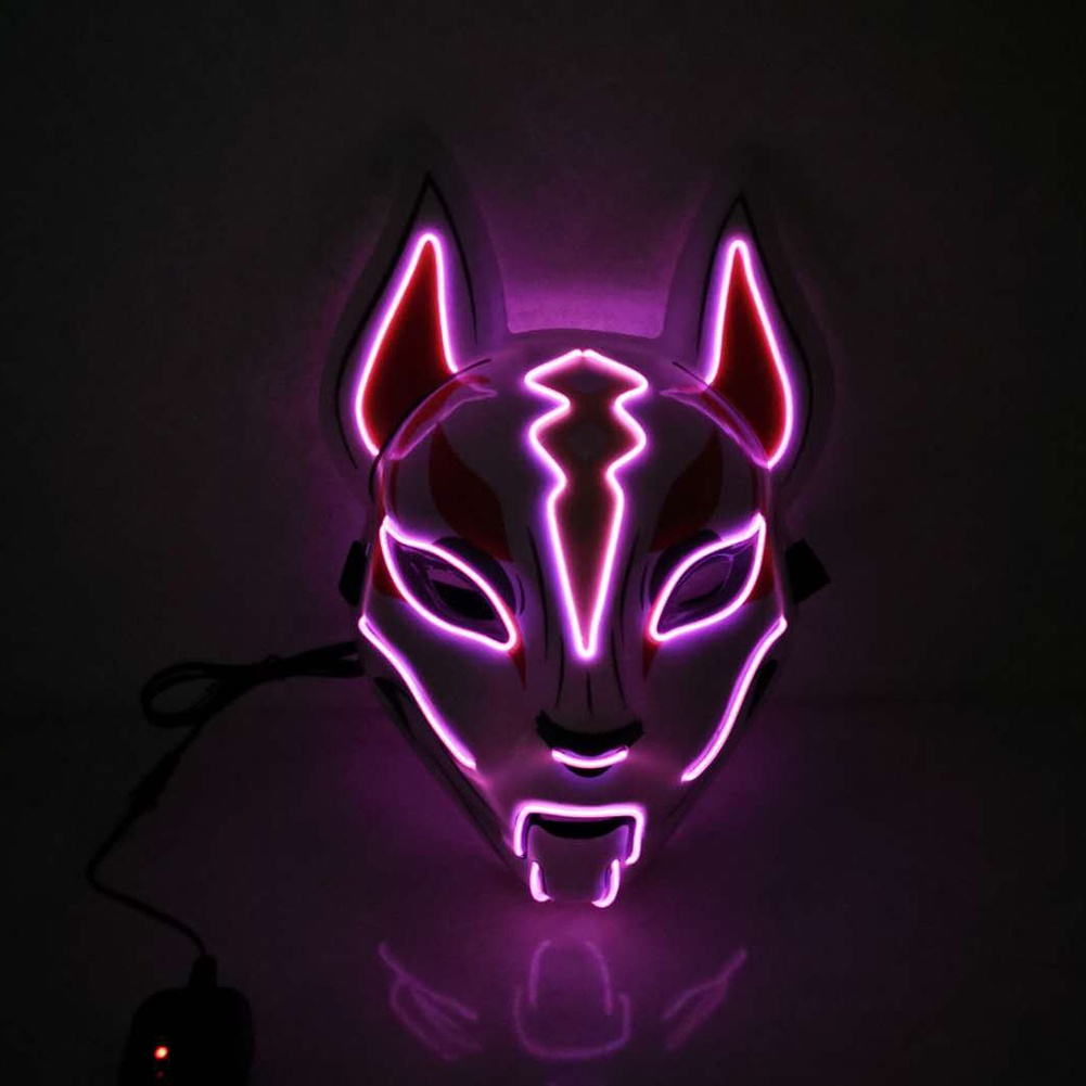 Mặt nạ hóa trang dịp halloween có đèn led phát sáng