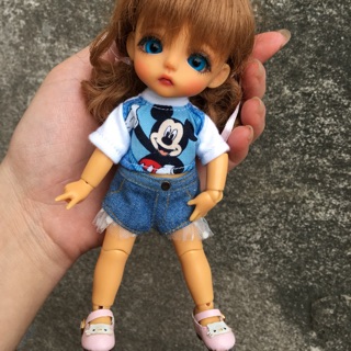 Sét quần áo búp bê bjd 1/8 va bru