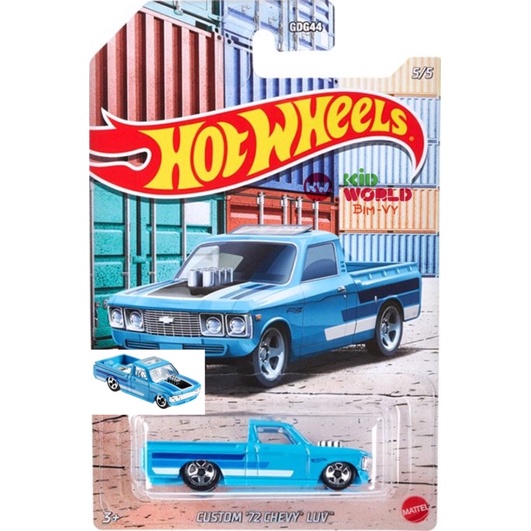 Xe mô hình Hot Wheels Bán tải Pickup Truck Series 2021 Custom '72 Chevy LUV GRP27.