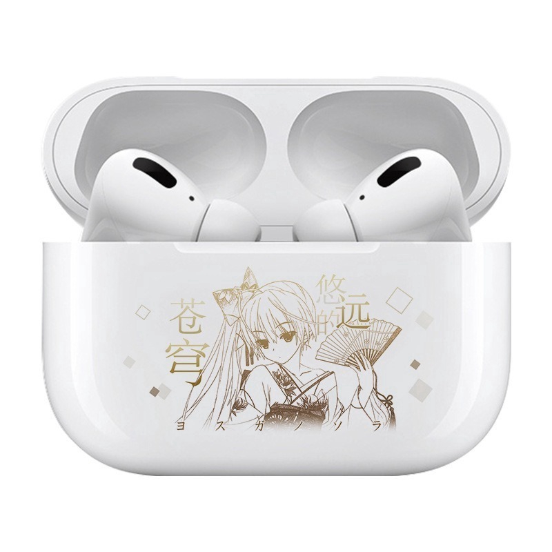 Tai Nghe Bluetooth Không Dây Kiểu Dáng Hoạt Hình Anime Kasugano Sora