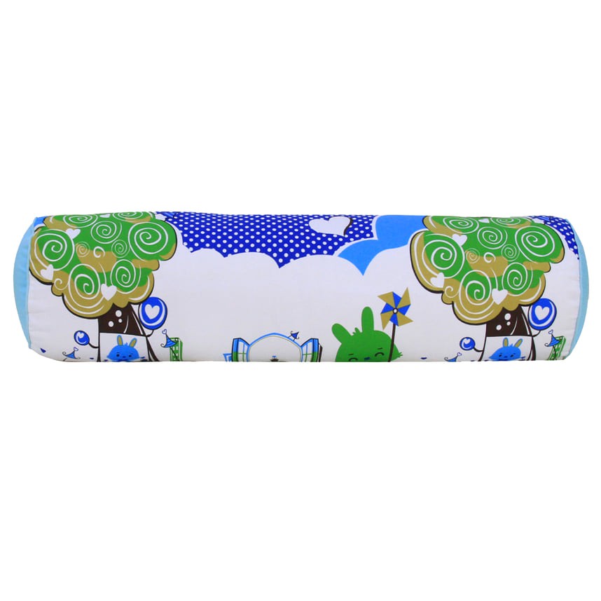 Gối ôm trẻ em 22x55, 25x80, 30x90cm, gối ôm cho bé bịt 2 đầu cotton hoa Hometex