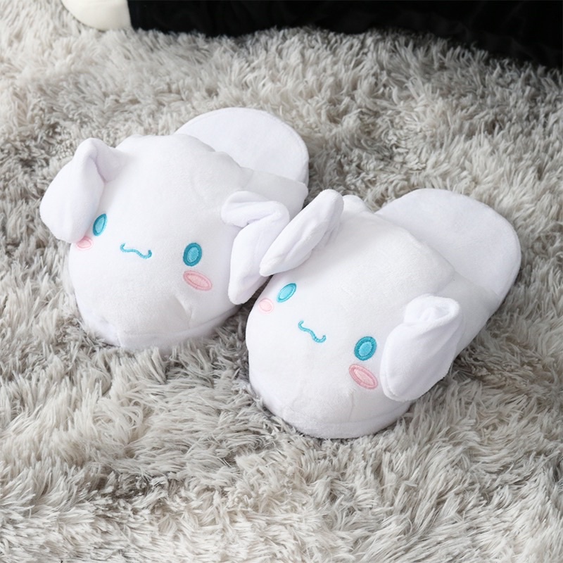 Dép bông siêu quậy đạp gót là tai vểnh lên cute lắm các nàng ơi, đế có lớp chống trơn trượt đi chơi, đi trong nhà đều ok