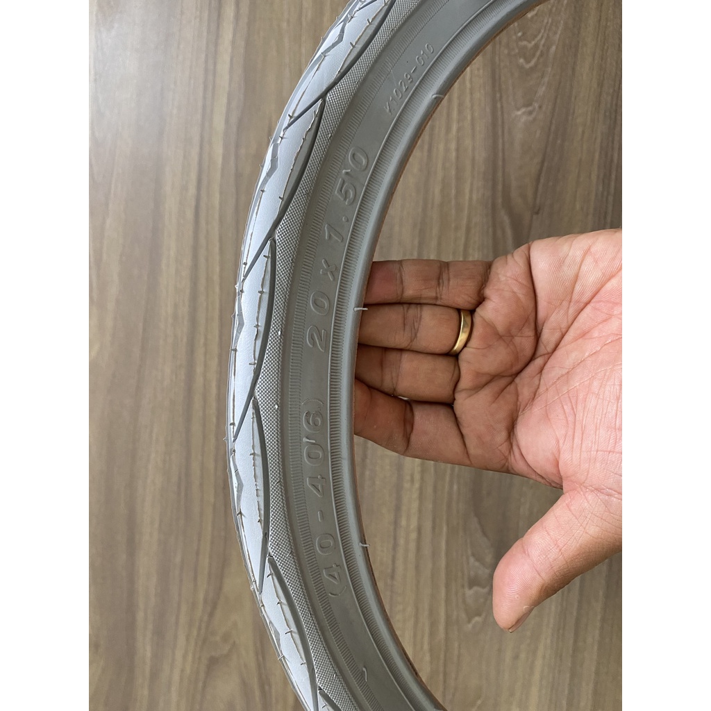 Lốp xe đạp 20inch Kenda 406 20x1.5, 20x1.75 nhiều màu