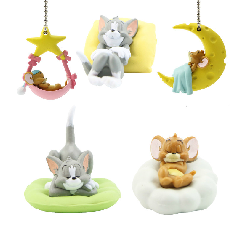 Ready Set 5 Mô Hình Tom Và Jerry Dễ Thương