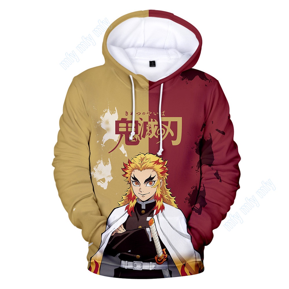 Áo Khoác Hoodie Hóa Trang Nhân Vật Anime Demon Slayer Kamado Tanjirou Nezuko Zenitsu Giyuu Cho Nam Nữ