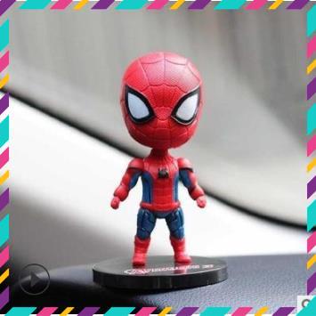 Mô Hình Nhân Vật Marvel Avenger Siêu Anh Hùng, người nhện, người dơi, supermen size 10 cm