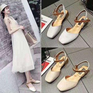 Giày Sandal Bít Mũi Thời Trang 2020 Cho Nữ