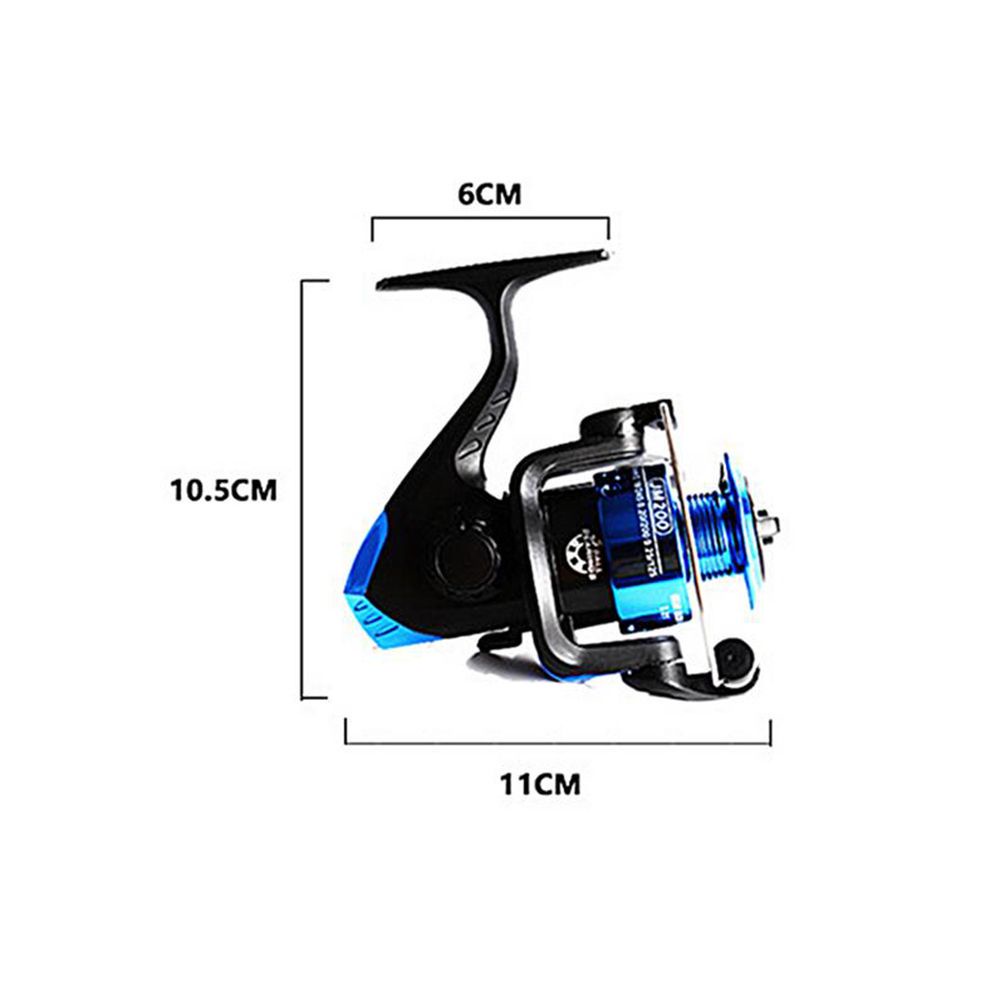 Máy câu cá mini bằng kim loại 200 vòng nhiều màu tùy chọn tiện dụng