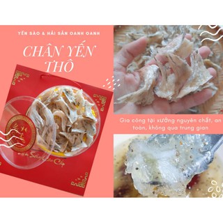 [Mã GROSALE2703 giảm 8% đơn 250K] 50gr chân yến thô/yến chân sạch ít lông già sợi +🎁