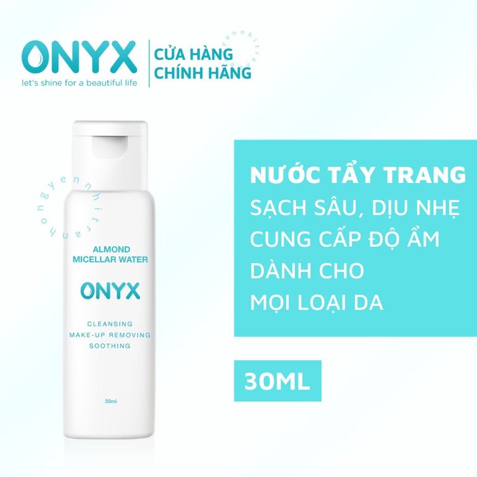 [HB GIFT] Nước Tẩy Trang ONYX Allmond Micellar Water 30ml | BigBuy360 - bigbuy360.vn