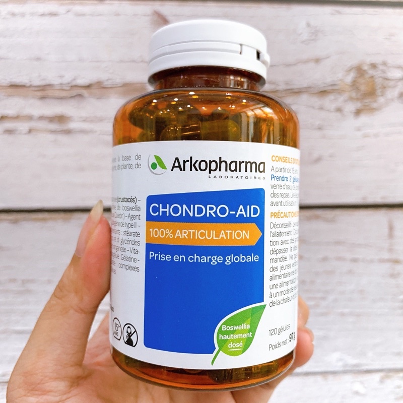 Viên khớp Arkopharma Chondro Aid Set 120 viên, Pháp