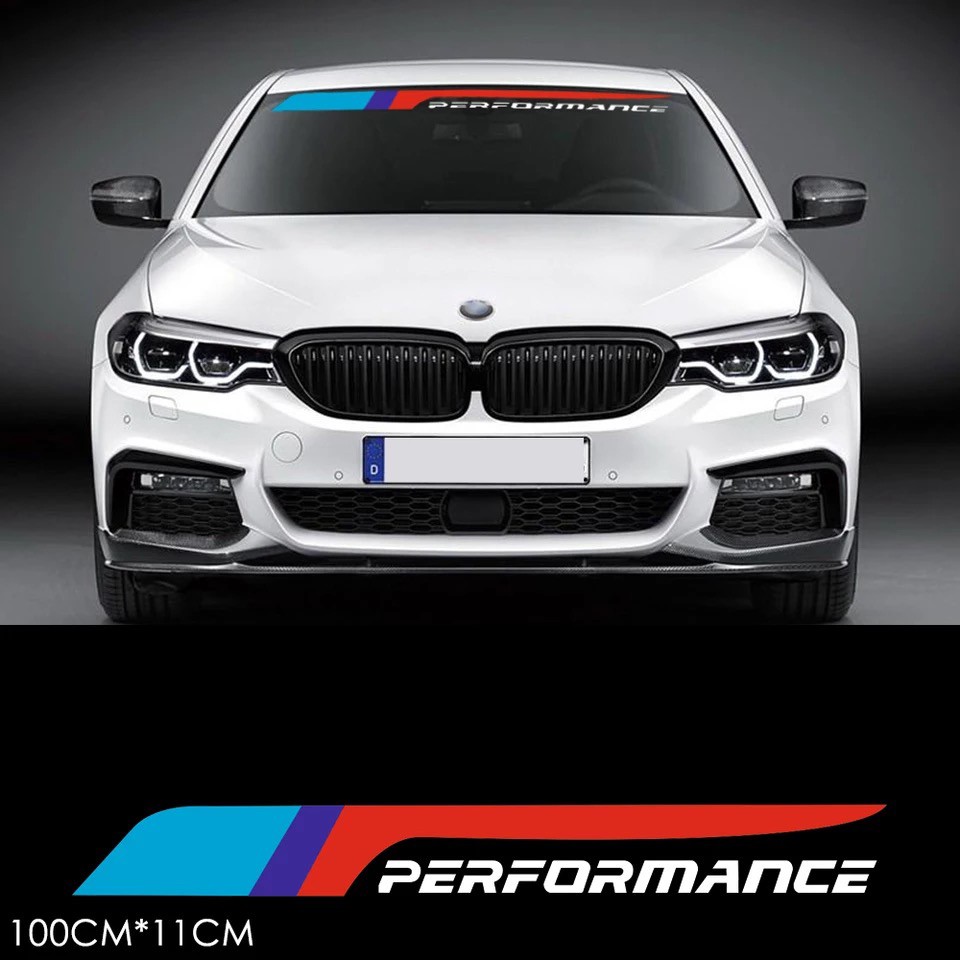 Tem dán kính lái ô tô Performance 02
