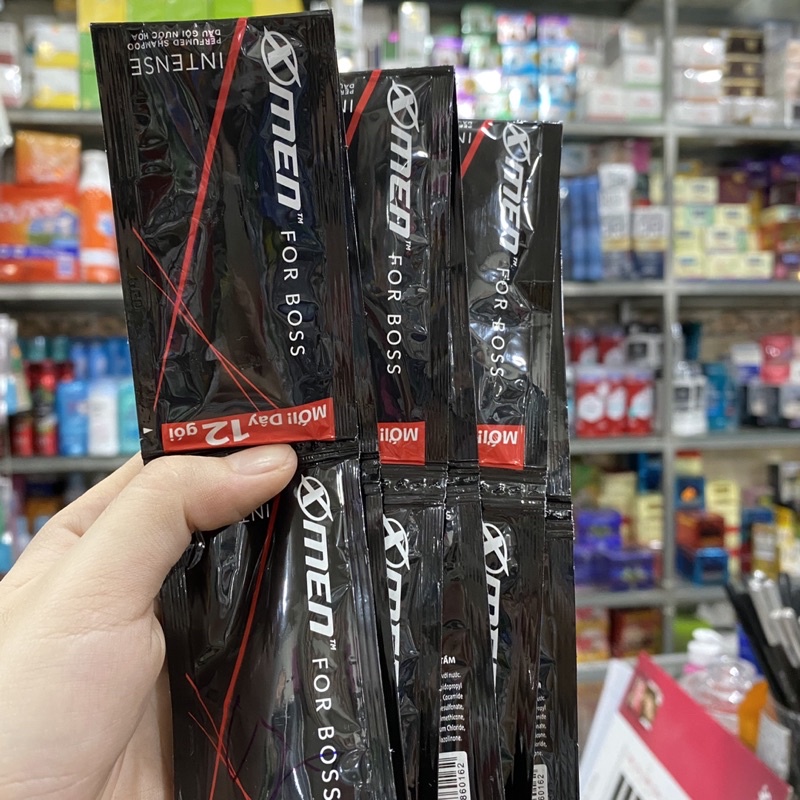 1 dây dầu gội nước hoa X-Men For Boss Intense