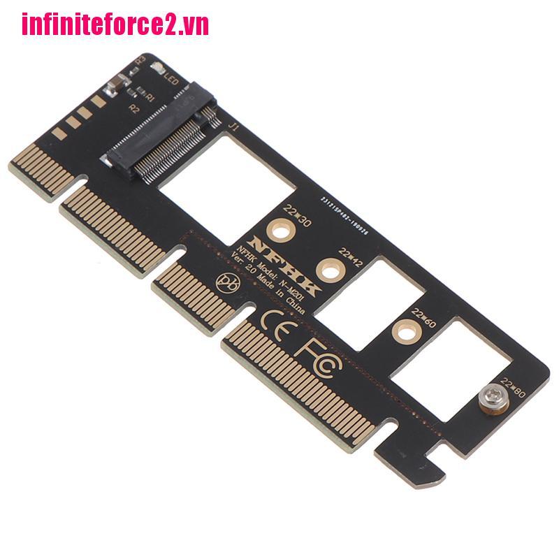 Bộ Chuyển Đổi Pcie Nvme M.2 Ngff Ssd Sang Pci-E Pci Express 3.0 X4 X8 X16