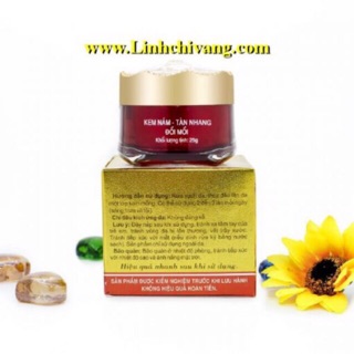 Kem Nám - Trắng Da Linh Chi Vàng 25g
