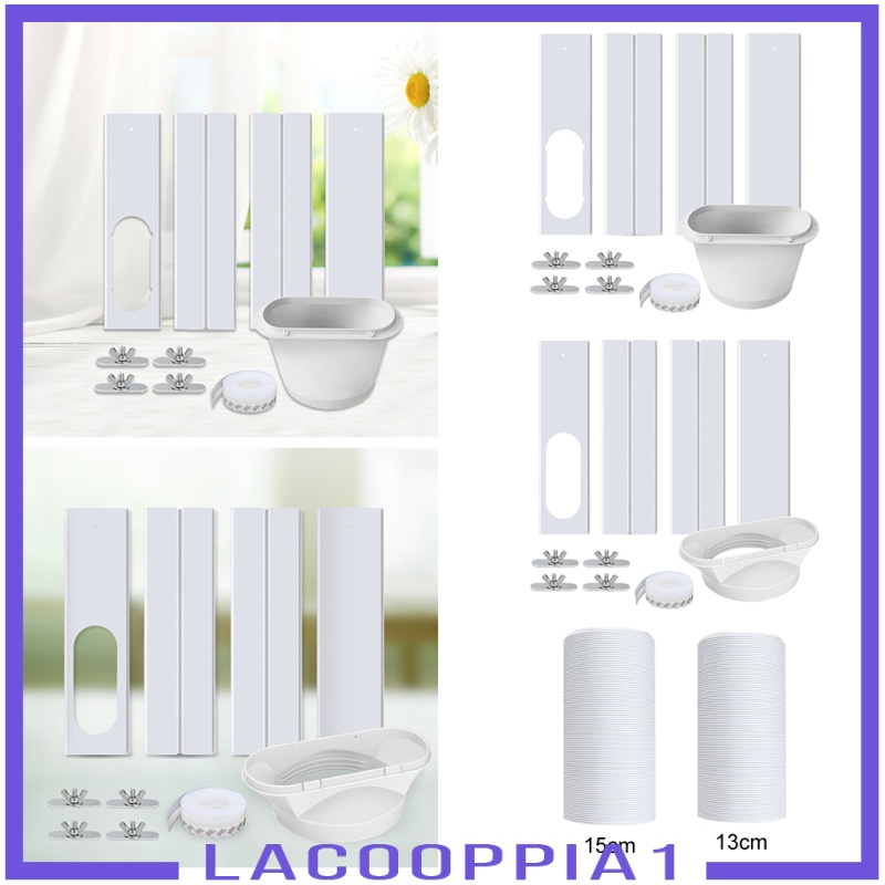 [LACOOPPIA1] Air Conditioner Window Kit with Coupler Universal