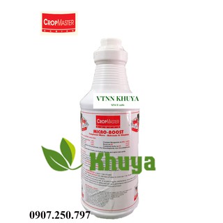 Phân bón Micro Boots chai 1 lít Cân đối dinh dưỡng chống vàng lá