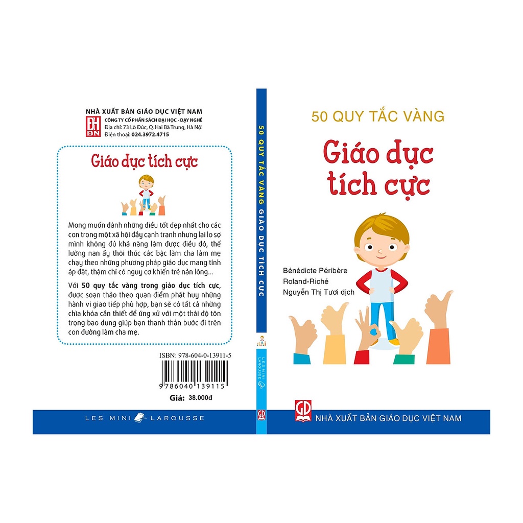 Sách - 50 quy tắc vàng-Giáo dục tích cực