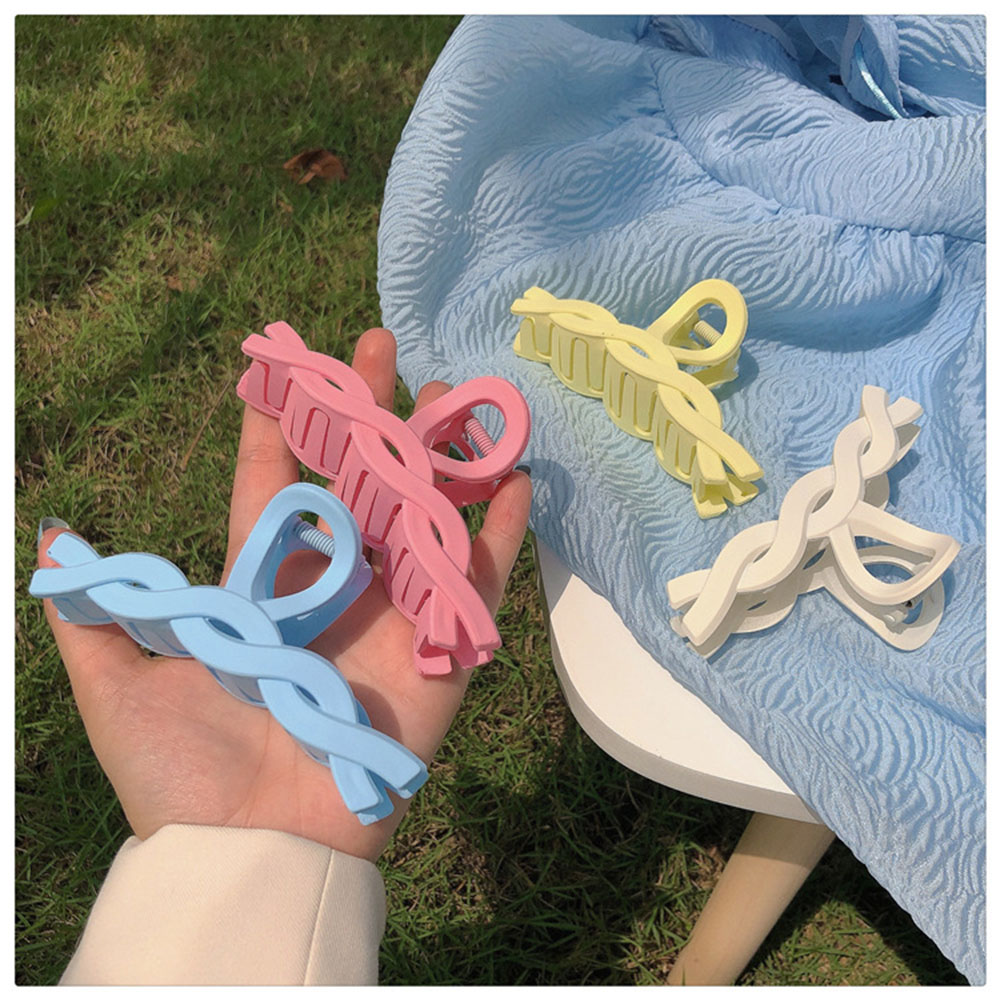 Kẹp Tóc Càng Cua 11cm Màu Sắc Ngọt Ngào