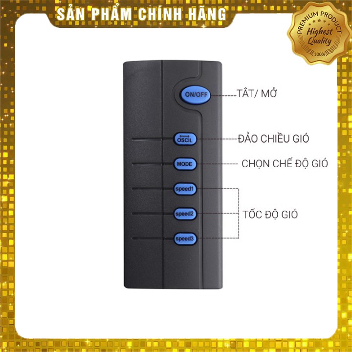 [HÀNG CHÍNH HÃNG] Quạt Đứng MIDEA FS40-11V - Hàng Chính Hãng