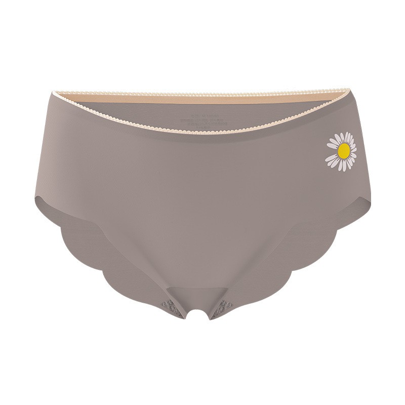 Mid Waist Seamless Panty Women Underwear Ice Silk New Arrival Briefs | BigBuy360 - bigbuy360.vn